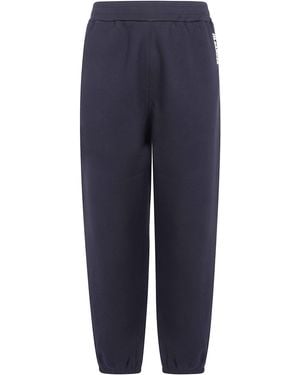 Jil Sander Pants Printed "J22Ka0384.J20128" - Blue