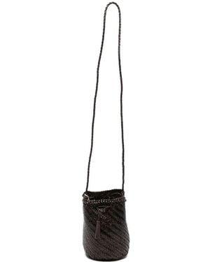 Dragon Diffusion "Pompom Double Jump" Bag - Bianco