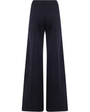 Blumarine Wool Trousers Rf6181Ma313 - Blue