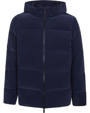 Rrd Giacca Con Cappuccio E Zip "Supeuck! Tubic 14" - Blu