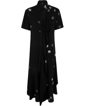 Y's Yohji Yamamoto U-Left Cloth D Dress By - Black