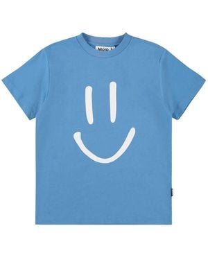 Molo "Roxo" Short Sleeves T-Shirt - Blue