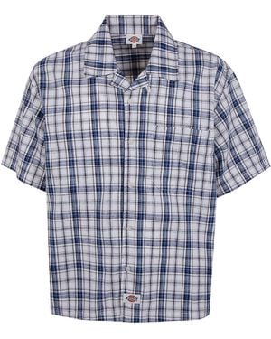 Dickies Springdale Shirt Short Sleeve - Blue