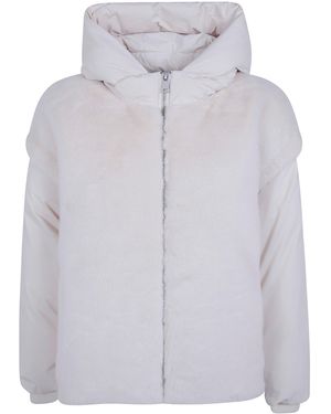 Essentiel Antwerp Jacket Faux Fur "Kbeauty" - Blue