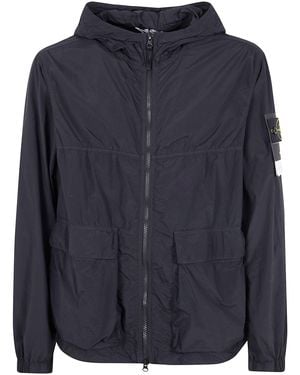 Stone Island "Short Parka" Jacket - Black