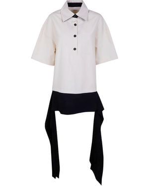 Entire studios "Polo" Top - White