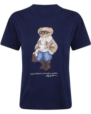 Polo Ralph Lauren T-Shirt Knit "Knit Tshirt" - Blue