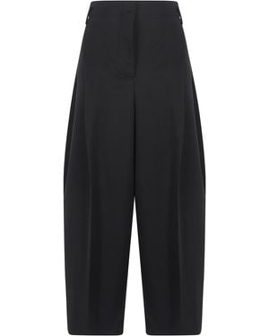 Jacquemus Pants Wool "Le Pantalon Miami" - Blue