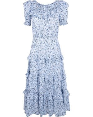 Ralph Lauren Woven Long Dress - Blue
