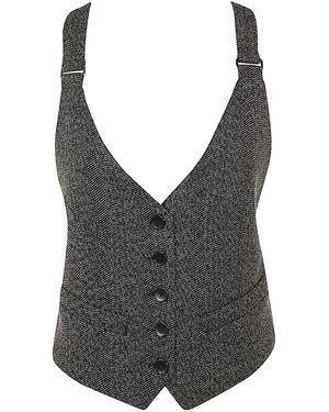 Essentiel Antwerp Grandeur1 Waistcoat - Grey