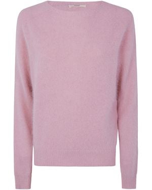 Nuur Sweater Boxy Long Sleeves "263Fxb30601 30" - Pink