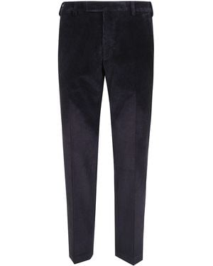 Michael Coal Trousers Rock Rib - Blue
