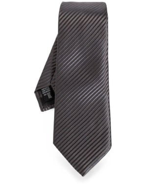 Giorgio Armani Cravatta Fancy "Gm000800.Te22448 F8050" - Grigio