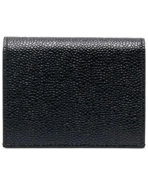 Thom Browne Double Card Holder - Black