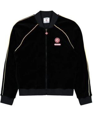 CASABLANCA "Velour Track" Giacca - Nero