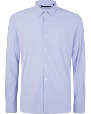 Rrd "Oxford Jacquard Open" Shirt - Blue