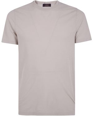 Zanone Short Sleeves T-Shirt - White