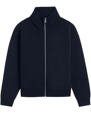 Axel Arigato "Core Zip-Up" Sweater - Blue