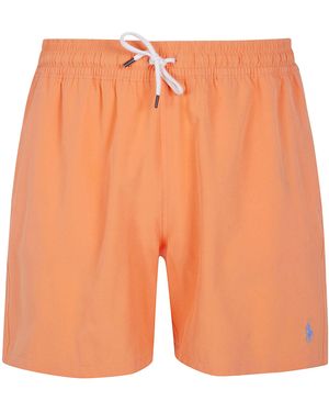 Polo Ralph Lauren Costume Da Bagno Con Coulisse - Arancione