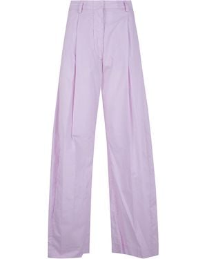 Thelatest "Billie" Popeline Fermo Trousers - Pink