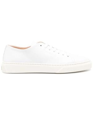 Woolrich Cloud Court Nappa Trainers By - White