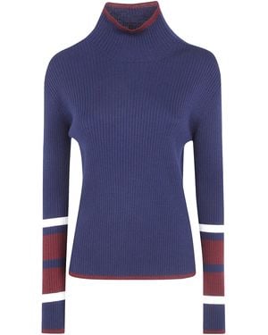 Mantu Sweater Main Stripe "Ag0001.G30 036" - Blue