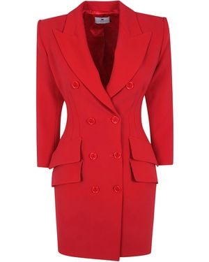 Elisabetta Franchi Mini Abito - Rosso