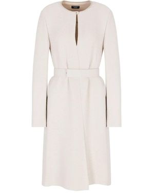 Emporio Armani Abito A Maniche Lunghe - Bianco