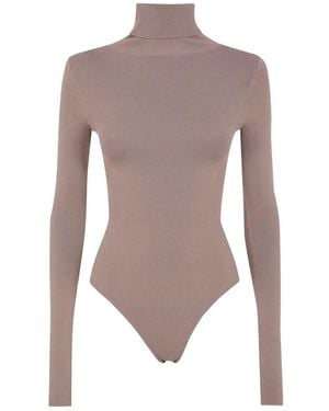 Entire studios Turtle Neck Bodysuit - Brown