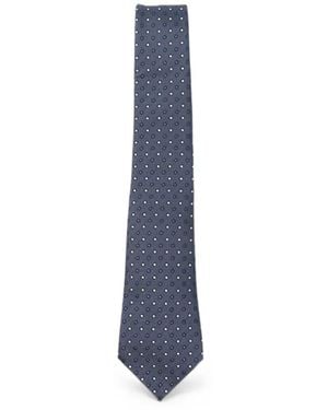 Giorgio Armani Cravatta Fancy "Gm000800.Te22436 F8036" - Blu
