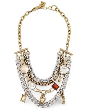 Essentiel Antwerp Collana Bicolore "Kosta" - Metallizzato