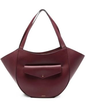 Wandler Borsa A Mano Slouch Tote "Hortensia" - Viola
