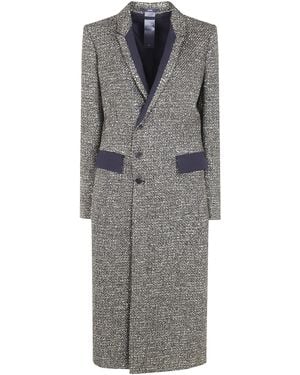 SAPIO Overcoat "Lame" - Grey