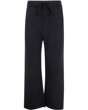 Thom Krom Track Wide Leg Pants - Black