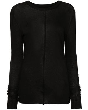 Thom Krom Sweat Shirt Full Zip - Black