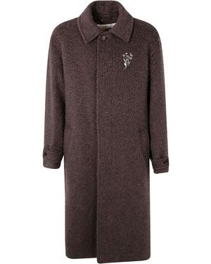 Golden Goose Coat Single Breasted "Journey" - Brown
