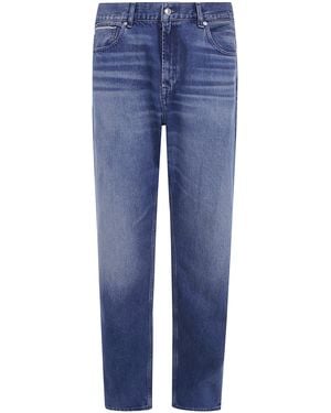 7 For All Mankind Straight-Leg Jeans "Morden Straight" - Blue
