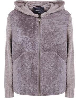 Fabiana Filippi Jacket Shearling Bomber - Purple