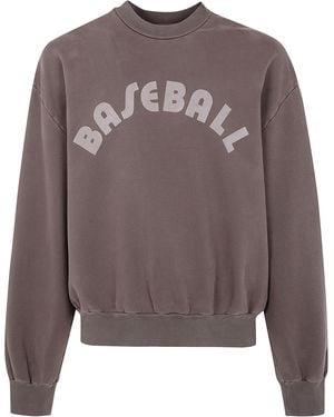 Fear Of God 'Baseball' Classic Fit Half Raglan Sweatshirt - Brown