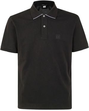 CP COMPANY｜SHORT-SLEEVED PIQUE/COLLAR (Metropolis Serie CP Company Metropolis | Men's Short Sleeve Polo Shirt