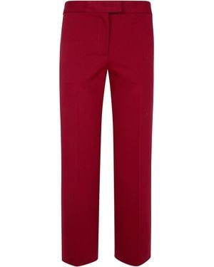 Liviana Conti Trousers Viscose "Jeremy" - Red