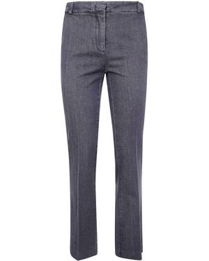Kiltie "Florette" Flared Trousers - Blue