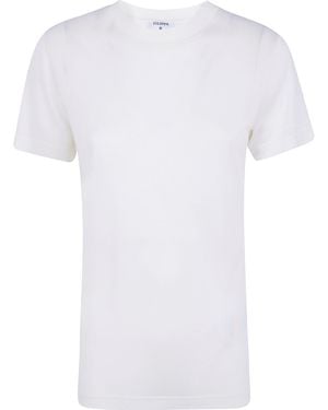 Filippa K T-Shirt Lyocell Cashmere "Lyocell Cashmere Tee" - White