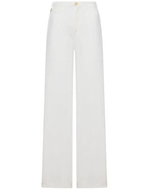 Lois Skater Loose Denim - White