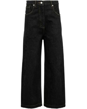 Studio Nicholson Curved Leg Denim - Black