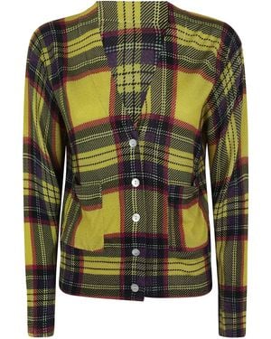 In bed with You Sweater Geometric Print "Zb12 264" - Green