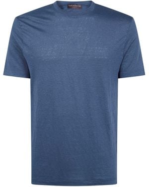 FILIPPO DE LAURENTIIS Short Sleeves T-Shirt - Blue