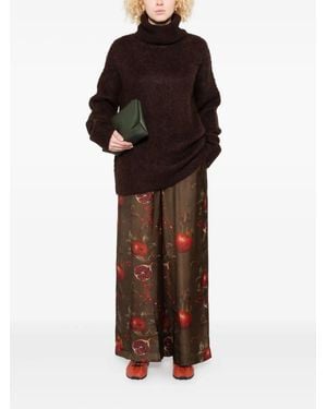 Uma Wang "Moulay D172" Pansy Pants - Brown