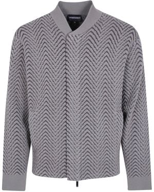 Emporio Armani Bomber Jacket - Grey