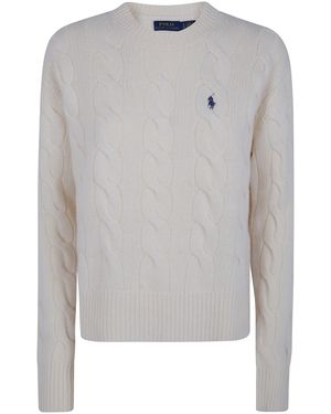 Polo Ralph Lauren Jumper Pullover "211A91216 002 Authentic Cream" - Grey